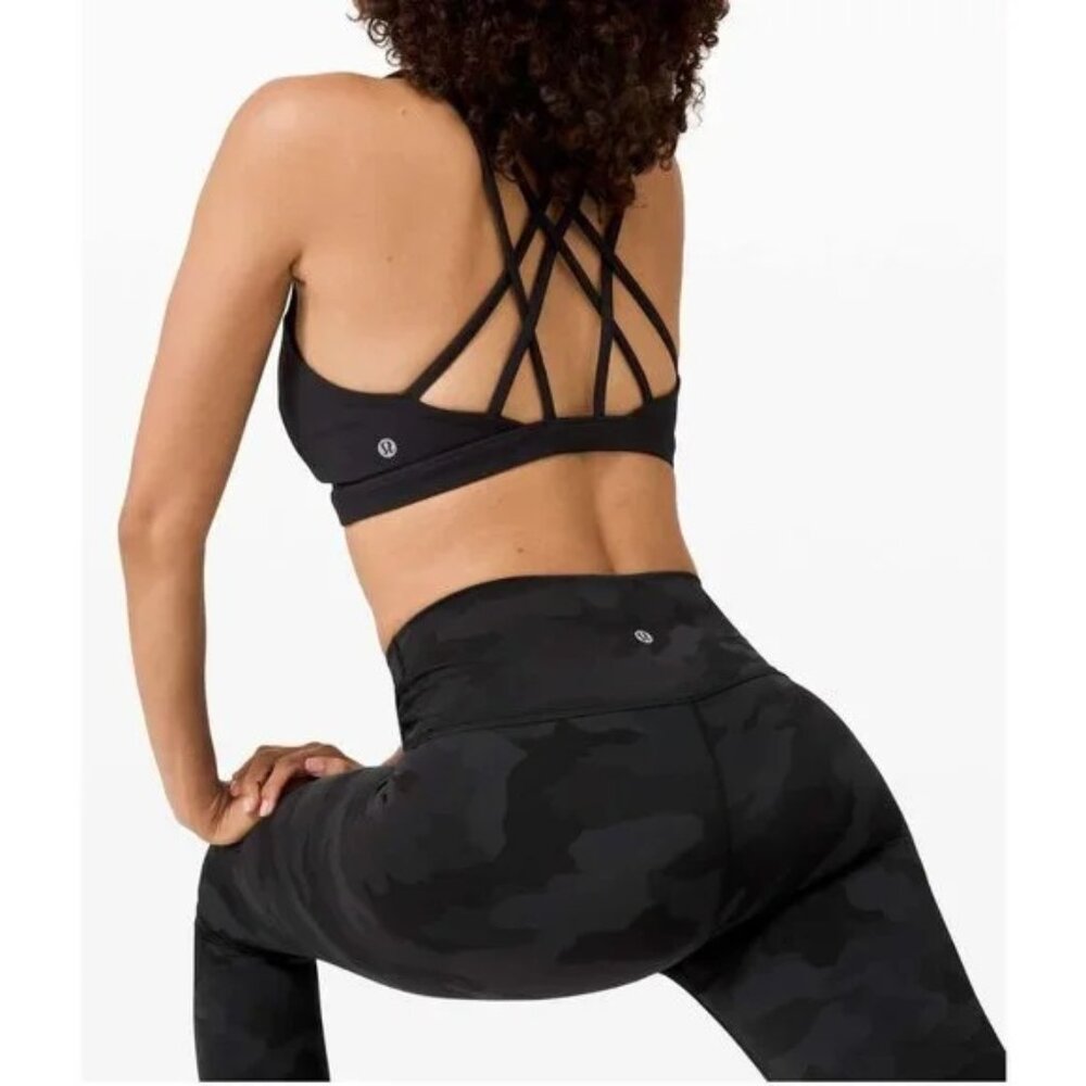 Lululemon Wunder Under High-Rise Tight 25" / Size 8 Heritage 365 Camo Deep Coal - Picture 5 of 13
